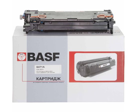 Купить Картридж тонерный BASF для HP CLJ 3600/3800 аналог Q6471A Cyan (BASF-KT-Q6471A) по лучшей цене