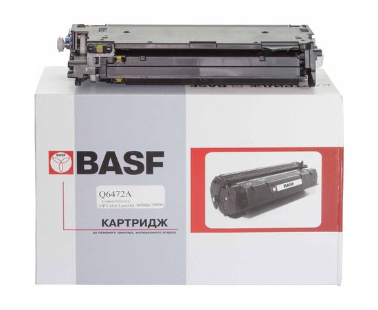 Купить Картридж тонерный BASF для HP CLJ 3600/3800 аналог Q6472A Yellow (BASF-KT-Q6472A) по лучшей цене