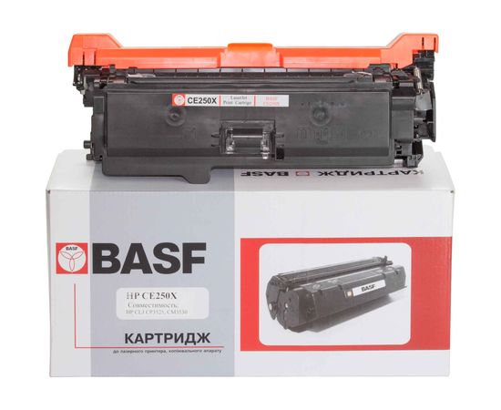 Купить Картридж тонерный BASF для HP CLJ CM3530/CP3525 аналог CE250X Black (BASF-KT-CE250X) по лучшей цене