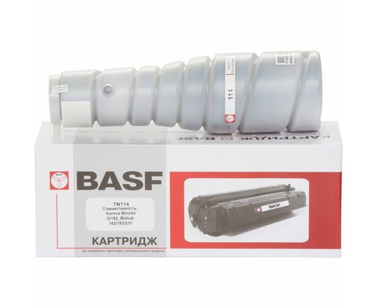 Купить Туба с тонером BASF для Konica Minolta Di152, Bizhub 162/163/210 аналог TN-114/106 Black (BASF-KT-KMTN114) по лучшей цене