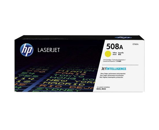 Купить Картридж тонерный HP 508A для Enterprise M552/553 5000 копий Yellow (CF362A) по лучшей цене