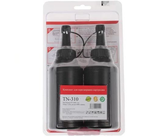 Купить Комплект заправки Pantum для P3100/3200 2x3000 копий Black (TN-310) 2 банки с тонером+ 1 чип по лучшей цене