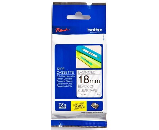 Купить Лента для принтера этикеток Brother TZE141 по лучшей цене