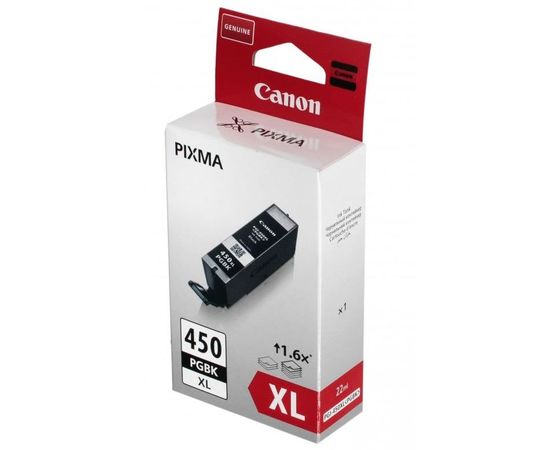 Купить Картридж Canon для Pixma MG5440/MG6340/iP7240 PGI-450Bk XL Black (6434B001) по лучшей цене