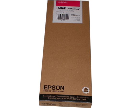Купить Картридж Epson для Stylus Pro 4800 Magenta (C13T606B00) повышенной емкости по лучшей цене