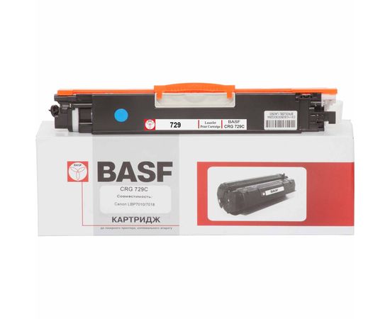 Купить Картридж тонерный BASF для Canon LBP-7010C/7018C аналог Canon 729C Cyan (BASF-KT-729C) по лучшей цене