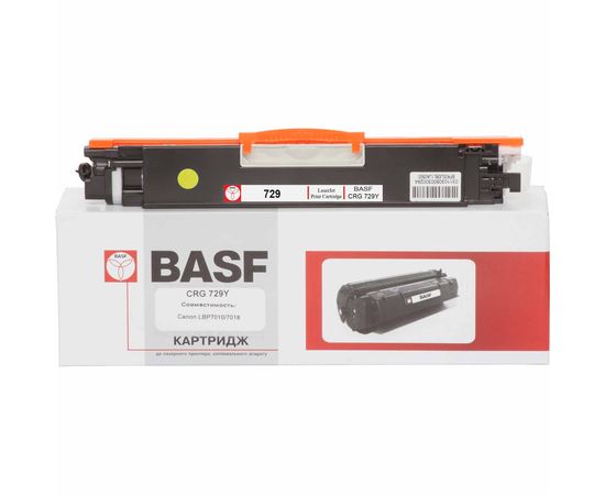 Купить Картридж тонерный BASF для Canon LBP-7010C/7018C аналог Canon 729Y Yellow (BASF-KT-729Y) по лучшей цене