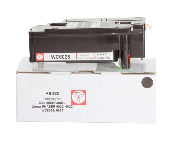 Купить Картридж тонерный BASF для Xerox Phaser 6020/6022/WC6025/6027 аналог 106R02763 Black (BASF-KT-106R02763) по лучшей цене
