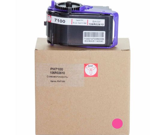 Купить Картридж тонерный BASF для Xerox Phaser 7100 аналог 106R02610 Magenta (BASF-KT-106R02610) по лучшей цене