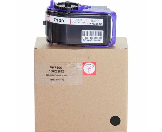 Купить Картридж тонерный BASF для Xerox Phaser 7100 аналог 106R02612 Black (BASF-KT-106R02612) по лучшей цене