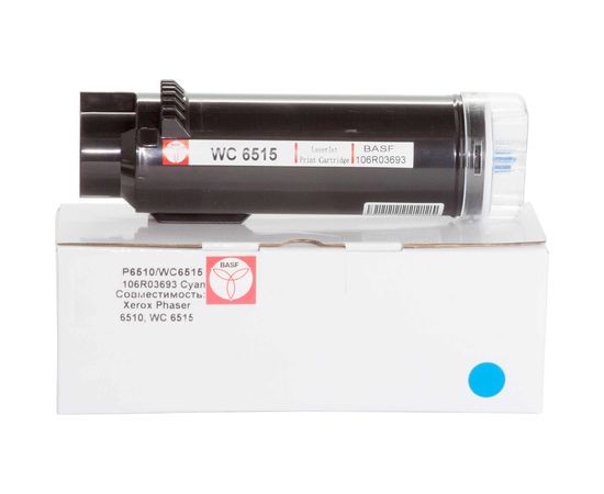 Купить Туба с тонером BASF для Xerox Phaser 6510N/WorkCentre 6515N/6515DN аналог 106R03693 Cyan (BASF-KT-106R03693) по лучшей цене