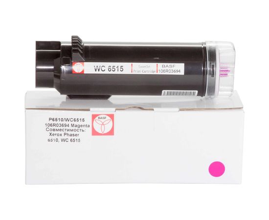 Купить Туба с тонером BASF для Xerox Phaser 6510N/WorkCentre 6515N/6515DN аналог 106R03694 Magenta (BASF-KT-106R03694) по лучшей цене