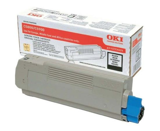 Купить Тонер-картридж OKI C5800/C5900/C5550MFP black (43324444) по лучшей цене