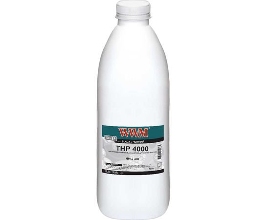 Купить Тонер WWM для HP LJ 4000 бутль 1000г Black (TB32-01-1) по лучшей цене