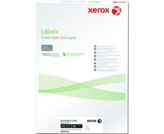 Купить Наклейка Xerox DuraPaper A4, 50л (003R97344) по лучшей цене