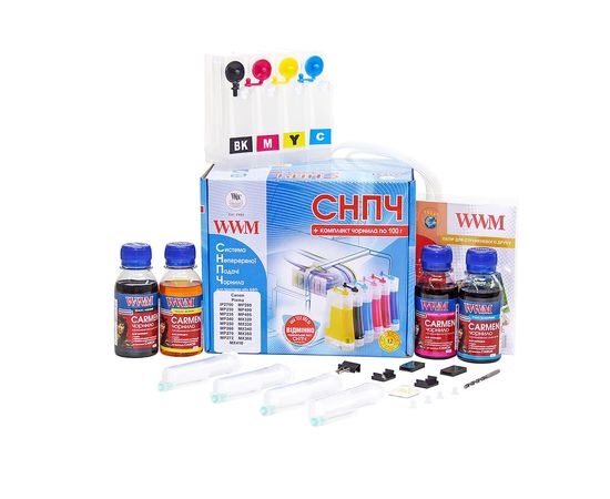 Купить Система непрерывной подачи чернил WWM для Canon Pixma MP230/MP250/MP280/iP2700 (IS.0119U) c универсальными чернилами CARMEN по лучшей цене