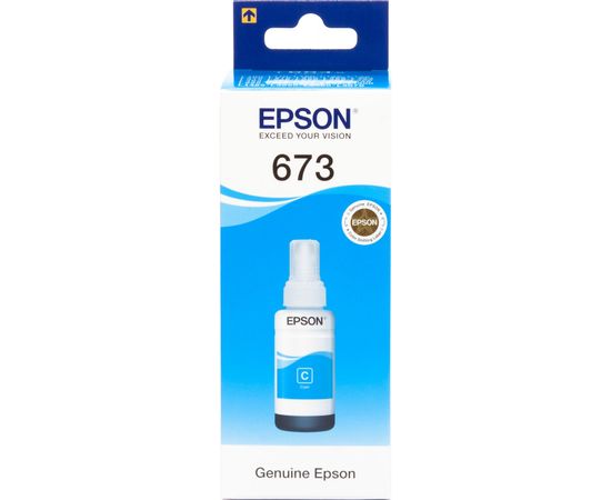 Купить Контейнер с чернилами Epson для L800 Cyan (C13T67324A) по лучшей цене
