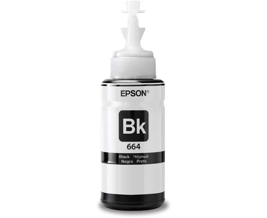 Купить Контейнер с чернилами Epson для L110/L210/L300 Black (C13T66414A) по лучшей цене