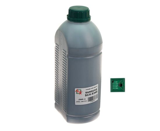 Купить Тонер+чип АНК для Samsung SCX-6345 ( тонер АНК, чип АНК) бутль 560г Black (1401723) по лучшей цене