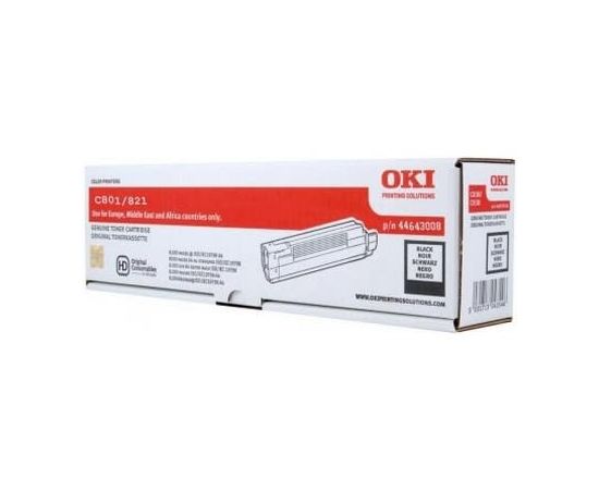 Купить Картридж тонерный OKI для C801/C821 7000 копий Black (44643008) по лучшей цене