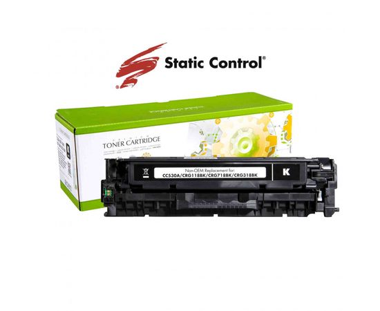 Купить картридж HP CLJ CC530A (304A) Static Control 3.5k black по лучшей цене