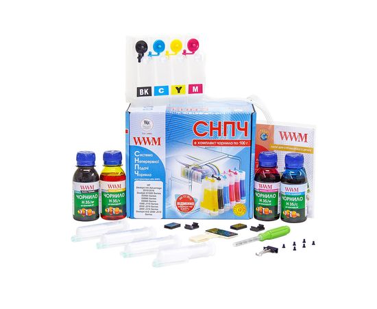 Купить Система непрерывной подачи чернил WWM для HP Universal №121/122/650/901 (IS.0409) по лучшей цене