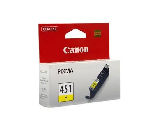 Купить Картридж Canon для Pixma MG5440/MG6340/iP7240 CLI-451Y Yellow (6526B001) по лучшей цене