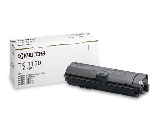 Купить Туба с тонером KYOCERA TK-1150 для P2235dn/P2235dw/M2135dn 3000 копий Black (1T02RV0NL0) по лучшей цене