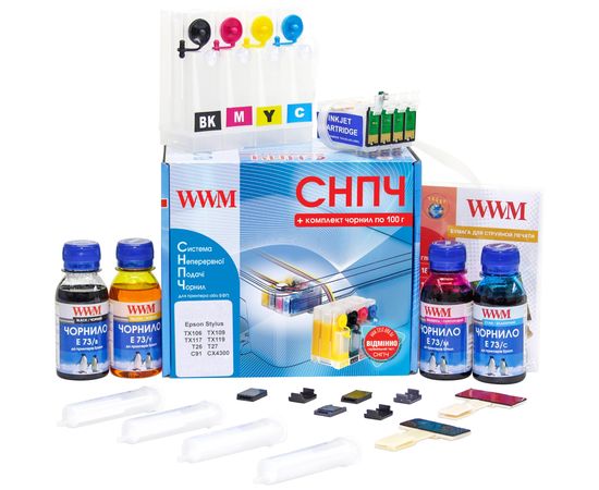 Купить Система непрерывной подачи чернил WWM для Epson Stylus TX106/TX109/TX117/TX119 (IS.0237) по лучшей цене