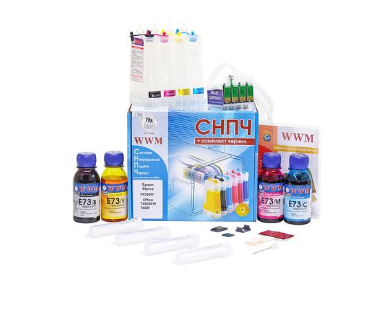 Купить Система непрерывной подачи чернил WWM для Epson Stylus TX550W/TX600FW/T40W (IS.0243) по лучшей цене