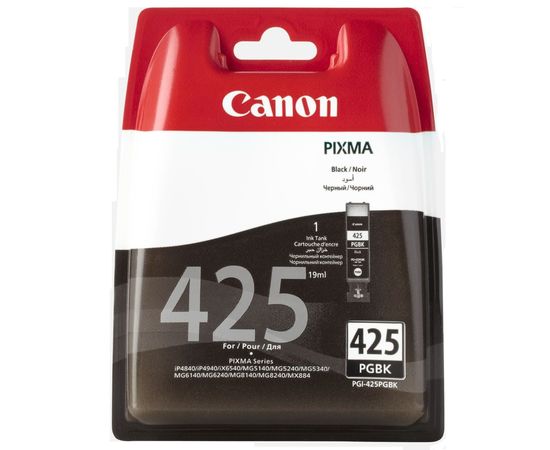 Купить Картридж Canon для Pixma MG5140/MG5240/MG6140 PGI-425Bk Black (4532B001) по лучшей цене