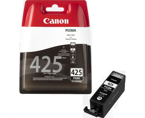 Купить Картридж Canon для Pixma MG5140/MG5240/MG6140 PGI-425Bk Black (4532B001) по лучшей цене