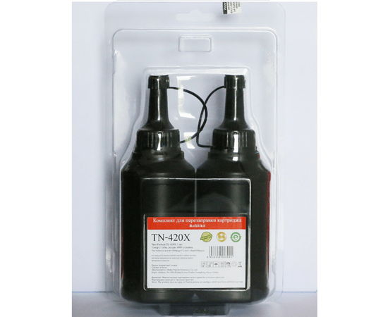 Купить Комплект заправки Pantum для M7100 Black (TN-420X) 2 банки с тонером+ 1 чип по лучшей цене