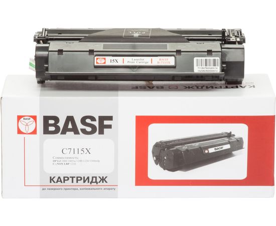 Купить Картридж тонерный BASF для HP LJ 1200/1220 аналог C7115X Black (BASF-KT-C7115X) по лучшей цене