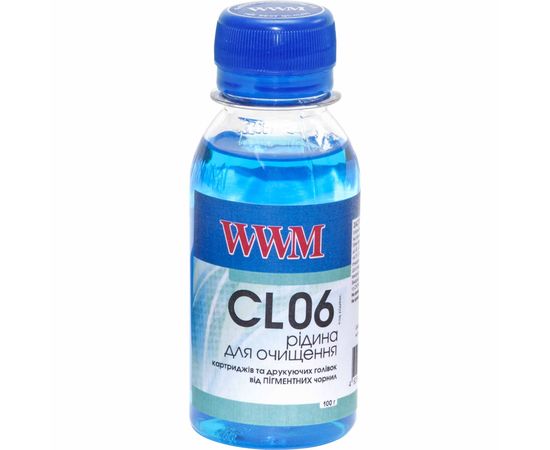 Купить Очищающая жидкость WWM для пигментных черных чернил 100г (CL06-4) по лучшей цене