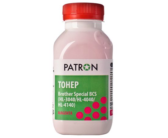 Купить Тонер Brother специальный BCS HL-3040 флакон, 50 г, пурпурный Patron (PN-BCS-M-050) по лучшей цене