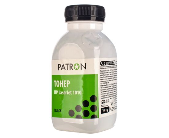 Купить Тонер HP LJ 1010 флакон, 100 г Patron (PN-HLJ1010-100) по лучшей цене