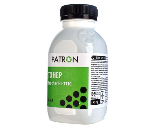 Купить Тонер Brother HL-1110 флакон, 45 г Patron (PN-BHL1110-045) по лучшей цене
