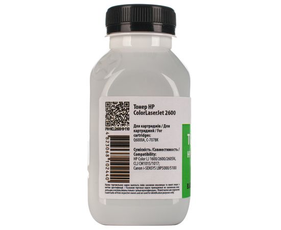 Купить Тонер HP CLJ 2600 флакон, 110 г, черный Patron (PN-HCLJ2600-B-110) по лучшей цене