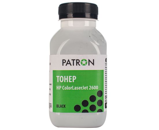 Купить Тонер HP CLJ 2600 флакон, 110 г, черный Patron (PN-HCLJ2600-B-110) по лучшей цене