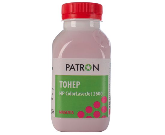Купить Тонер HP CLJ 2600 флакон, 100 г, пурпурный Patron (PN-HCLJ2600-M-100) по лучшей цене