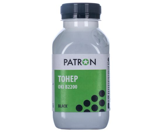 Купить Тонер Oki B2200 флакон, 60 г Patron (PN-OB2200-060) по лучшей цене