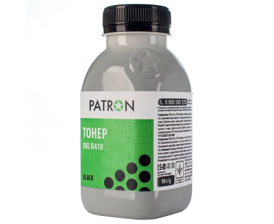 Купить Тонер Oki B410 флакон, 90 г Patron (PN-OB410-090) по лучшей цене