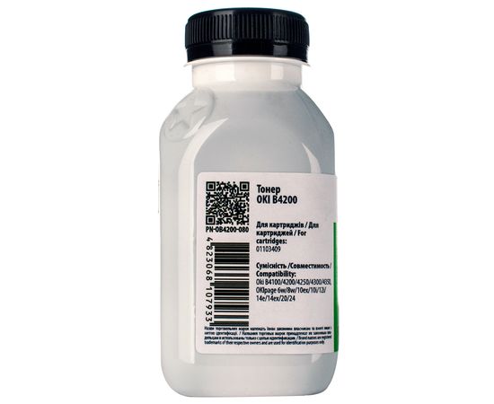 Купить Тонер Oki B4200 флакон, 80 г Patron (PN-OB4200-080) по лучшей цене