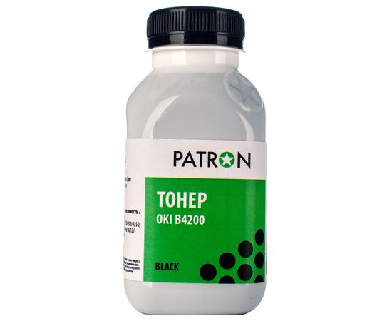Купить Тонер Oki B4200 флакон, 80 г Patron (PN-OB4200-080) по лучшей цене