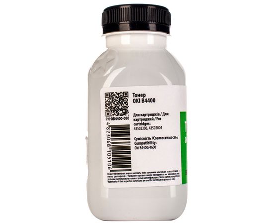 Купить Тонер Oki B4400 флакон, 80 г Patron (PN-OB4400-080) по лучшей цене