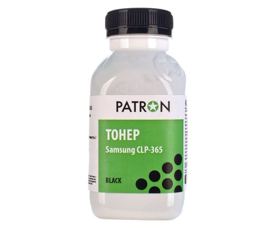 Купить Тонер Samsung CLP-365 флакон, 70 г, черный Patron (PN-SCLP365-B-070) по лучшей цене