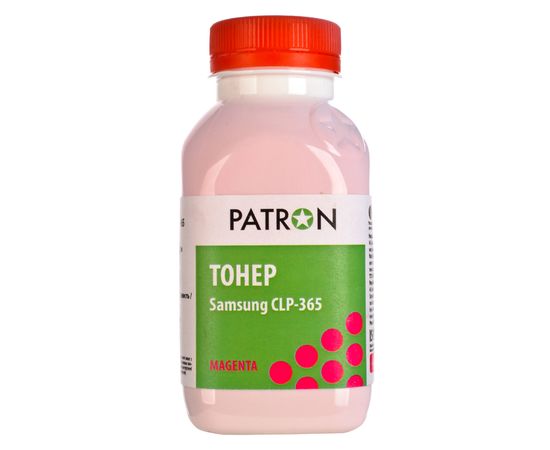 Купить Тонер Samsung CLP-365 флакон, 40 г, пурпурный Patron (PN-SCLP365-M-040) по лучшей цене