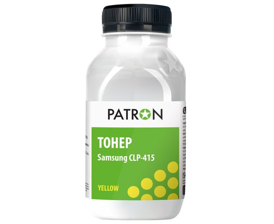 Купить Тонер Samsung CLP-415 флакон, 75 г, желтый Patron (PN-SCLP415-Y-075) по лучшей цене