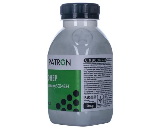 Купить Тонер Samsung SCX-4824 флакон, 50 г Patron (PN-SSCX4824-050) по лучшей цене